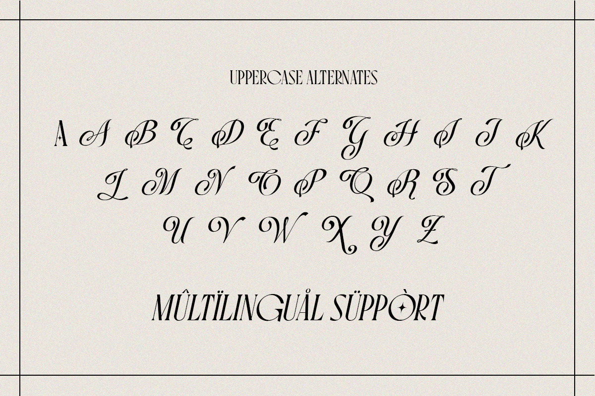 Chasa Marelo - Luxury Branding Font Chasa Marelo - Luxury Branding Font