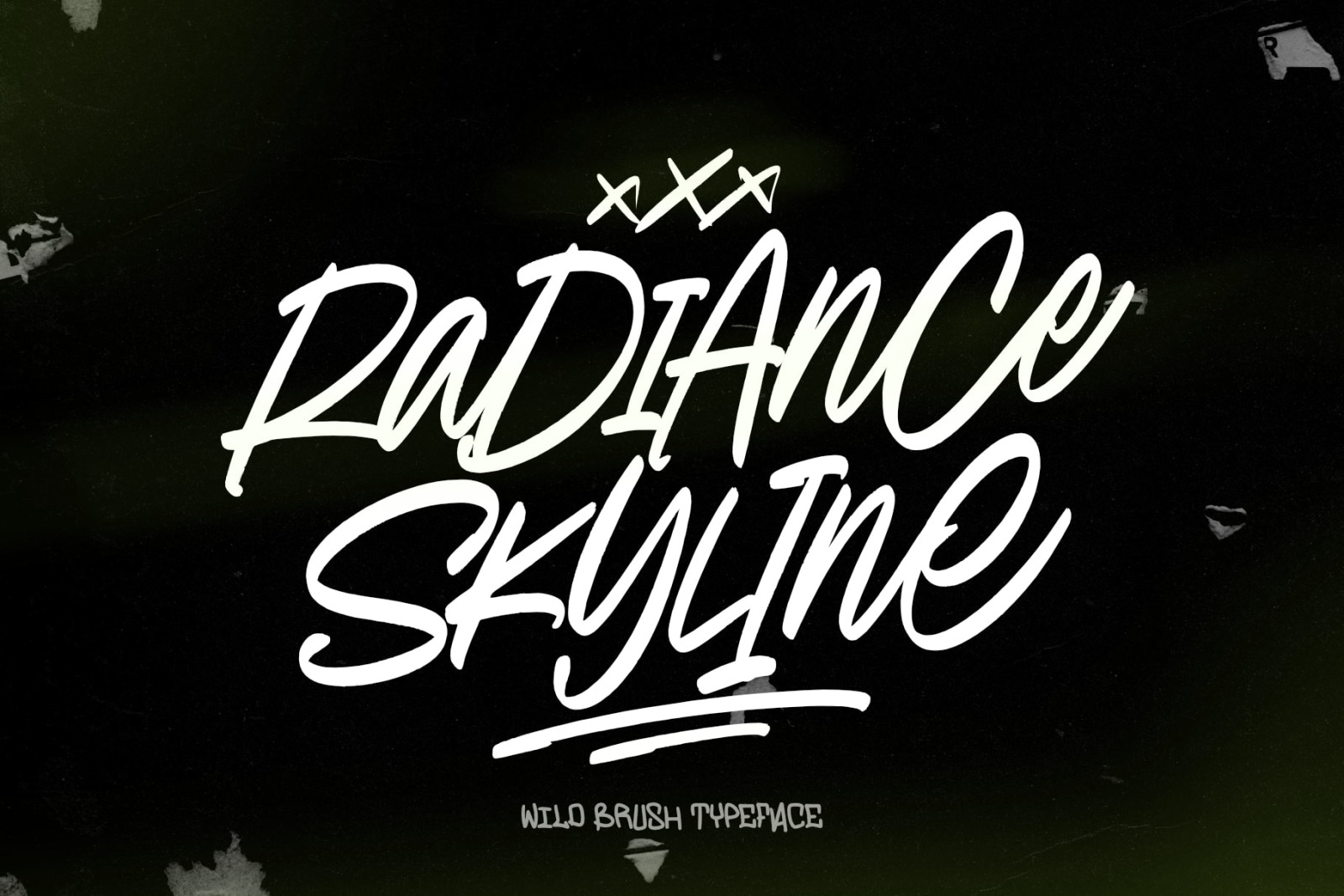 Radiance Skyline Font Radiance Skyline Font