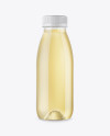 Clear Bottle with Grape Juice Mockup