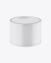 Matte Paint Can Mockup - High Angle Matte Paint Can Mockup - High Angle
