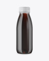 Clear Bottle with Dark Drink Mockup