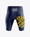 Men’s Cycling Shorts v3 mockup (Back View)