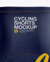 Men’s Cycling Shorts v3 mockup (Back View)