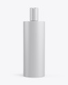 Matte Plastic Bottle Mockup