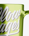 Metallic Mug Mockup