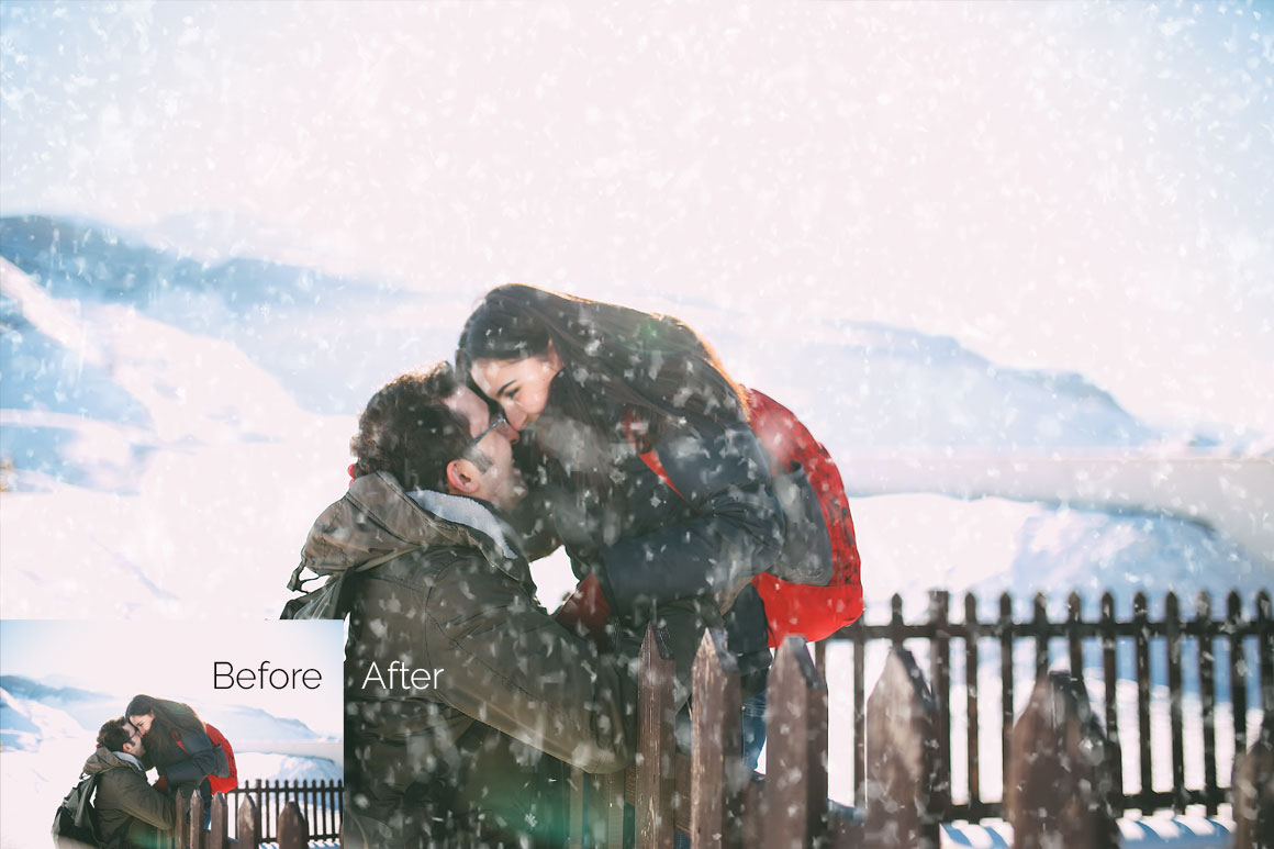 50 Falling Snow Photo Overlays 50 Falling Snow Photo Overlays