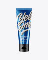 Metallic Cosmetic Tube Mockup