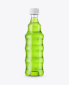 Clear Plastic Bottle with Soft Drink Mockup