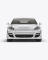 Porsche Panamera Mockup - Front view