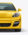 Porsche Panamera Mockup - Front view