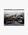 Food Bag Mockup - Front, Back & Side Views