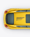 Porsche Panamera Mockup - Top view