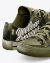 Two Sneakers Mockup - Half Side View