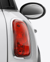 Mini Cooper Countryman Mockup Back View