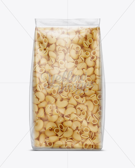 Pipe Rigate Pasta Bag Mockup