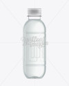 500ml PET Energy Drink Bottle Mockup