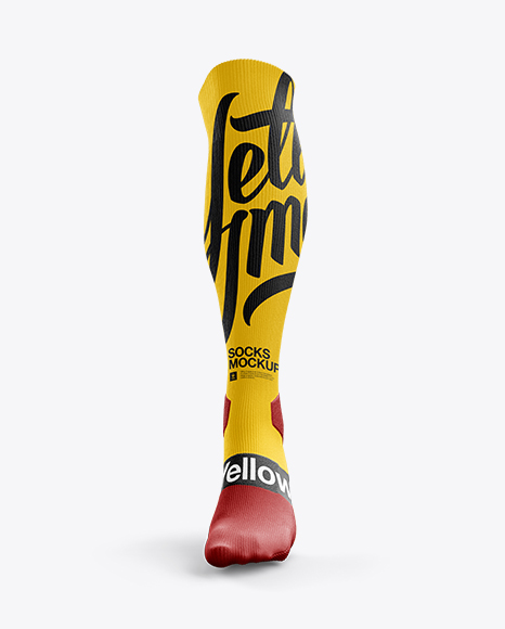 Long Socks Mockup