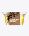 200g Plastic Cup in Kraft Wrap W/ Mixed Nuts Mockup - Free Download