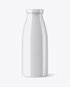 Glossy Plastic Bottle Mockup