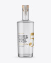 Frosted Glass Bottle with Wooden Cap Mockup Frosted Glass Bottle with Wooden Cap Mockup