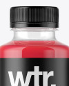 Red Drink Bottle Mockup