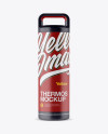 Matte Thermos Mockup