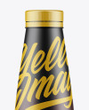 Matte Plastic Bottle Mockup Matte Plastic Bottle Mockup