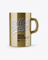 Metallic Mug Mockup