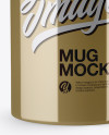 Metallic Mug Mockup