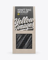 Kraft Paper Box W/ Tea - Front View