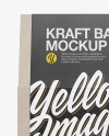Kraft Paper Box W/ Tea - Front View