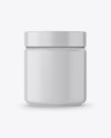 250g Plastic Jar Mockup - Front View 250g Plastic Jar Mockup - Front View