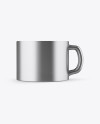 Matte Metallic Mug Mockup