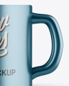 Matte Metallic Mug Mockup