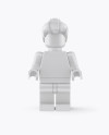 Grandmother Mini Figure Mockup