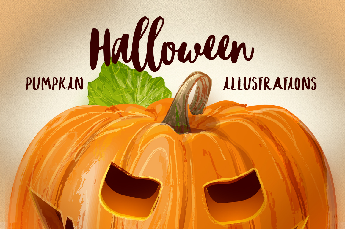 Halloween Pumpkin illustrations