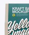 Kraft Paper Box W/ Almonds - Front View Kraft Paper Box W/ Almonds - Front View