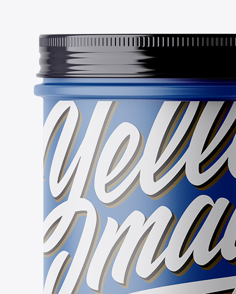 Matte Plastic Jar Mockup Matte Plastic Jar Mockup