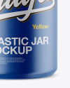 Matte Plastic Jar Mockup Matte Plastic Jar Mockup