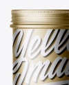 Metallic Plastic Jar Mockup