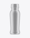 Plastic Bottle In Matte Shrink Sleeve Mockup