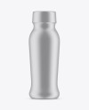 Plastic Bottle In Matte Shrink Sleeve Mockup