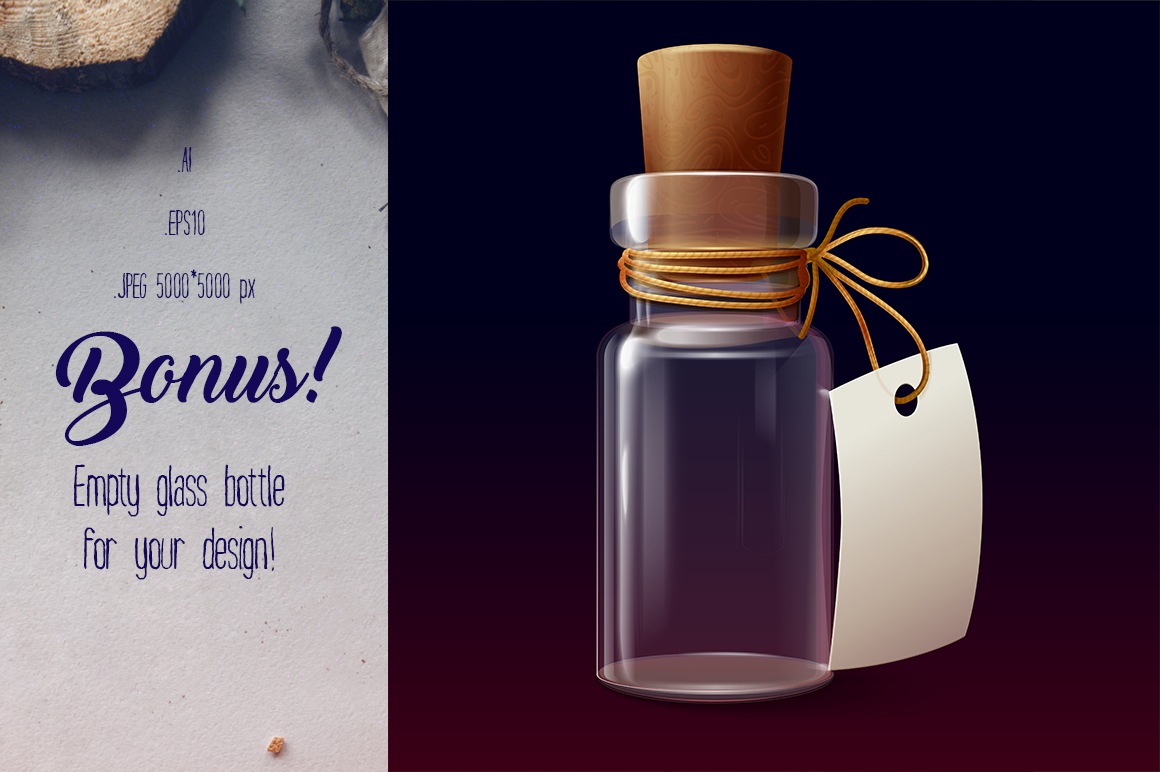 Elixir vector illustrations Elixir vector illustrations