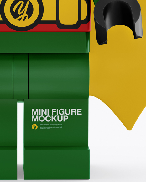 Super Hero Mini Figure Mockup