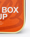 Lunch Box Mockup - Front View