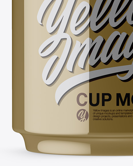 Metallic Cup Mockup