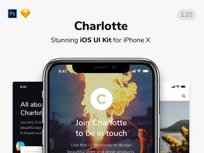 Charlotte iOS UI Kit Charlotte iOS UI Kit