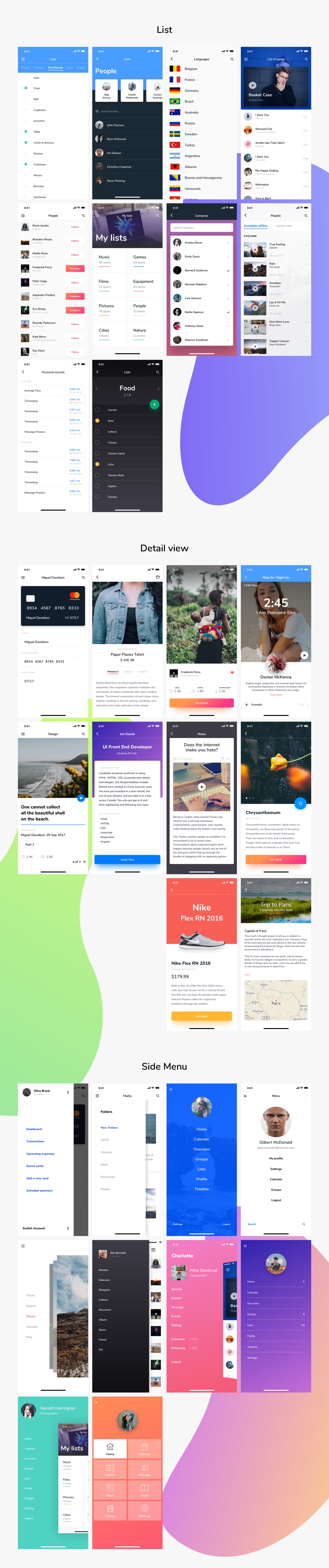 Charlotte iOS UI Kit Charlotte iOS UI Kit
