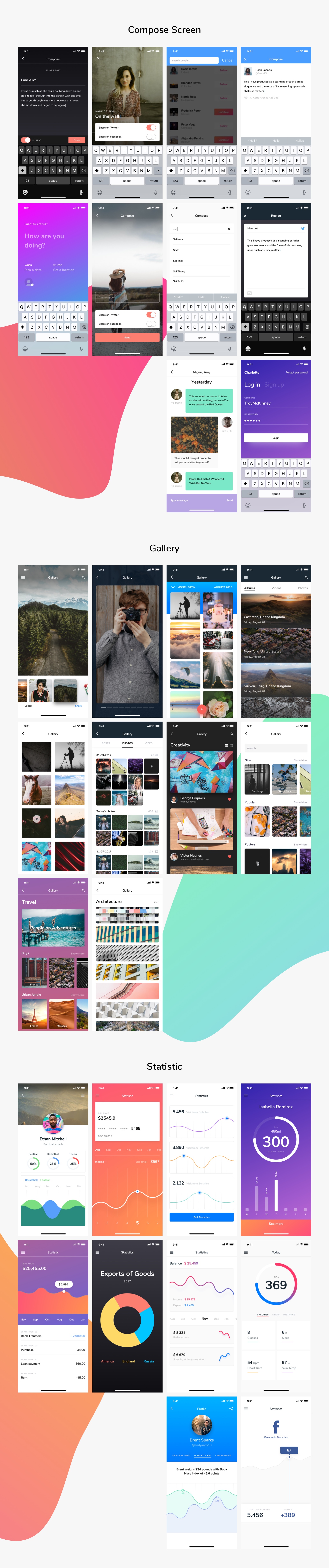 Charlotte iOS UI Kit Charlotte iOS UI Kit