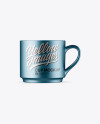 Matte Metallic Cup Mockup